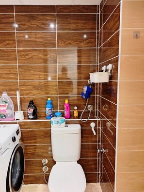 Shower, hair dryer, towels, shampoo - Florenza Khamsin, Studio i415-B (Hurghada)