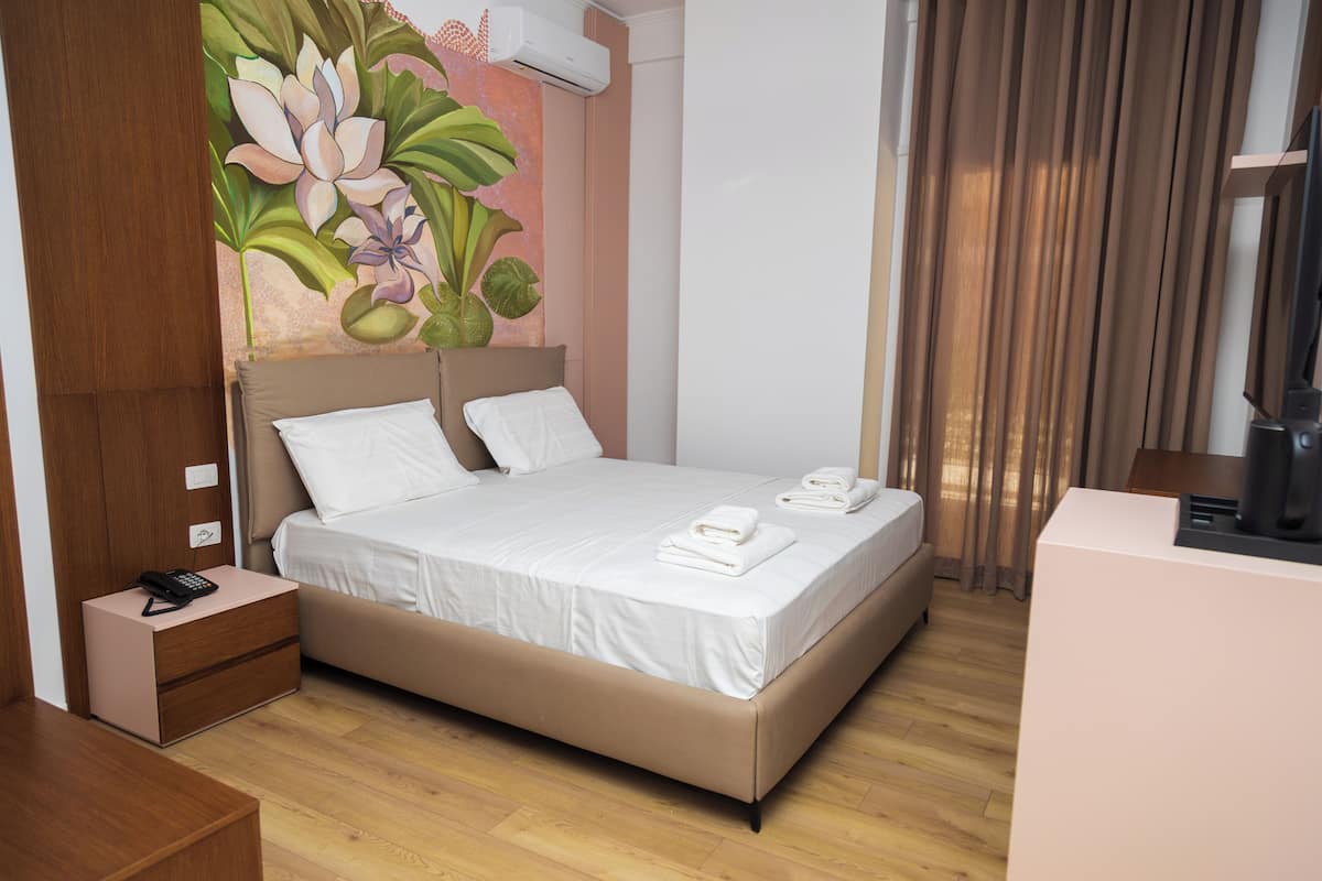 City Double Room, 1 Queen Bed, Balcony, City View