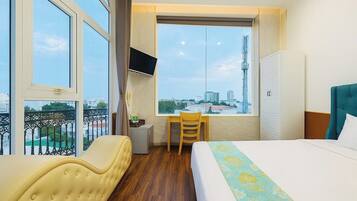 Deluxe Double Room, City View | View from room