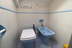 Sèche-cheveux, serviettes fournies, savon, papier toilette