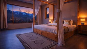 Vue sur les montagnes