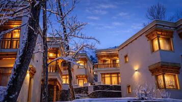 Majoituspaikan julkisivu