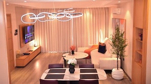 Family Apartment, 2 Bedrooms, Balcony, City View | Bathroom | Shower, rainfall showerhead, designer toiletries, hair dryer - Abrish Hotel and Apartment (Kampala)