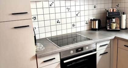 Cozy vacation apartment near the edge of the forest and Franconian lake district