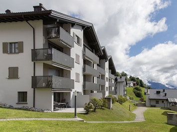 Zone Résidentielle, Domicile, Appartement, Biens, Balcon, Village De Montagne