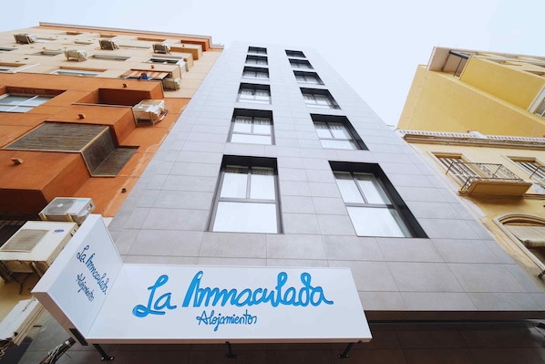 Façade de l’hébergement 