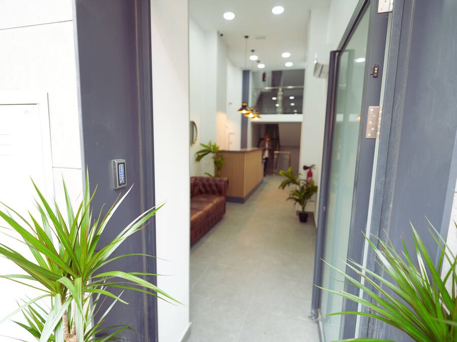 Ingresso della struttura