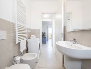 Shower, hair dryer