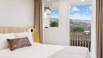 2 habitaciones, tabla de planchar con plancha, cuna de viaje y wifi