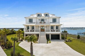 Exterior - NEW! Our Point Of View: Luxury Oceanfront w/ Pool, Spa & Dock (Murrells Inlet)