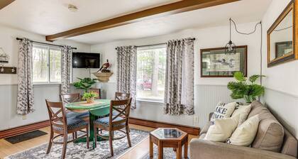 Walk to Gray Lake: Pet-friendly Cottage