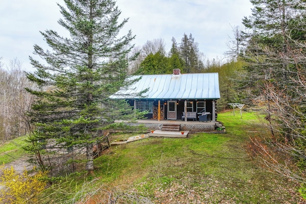2 Mi To Lake Willoughby: Peaceful Log Cabin! - Willoughby State Forest, Sutton