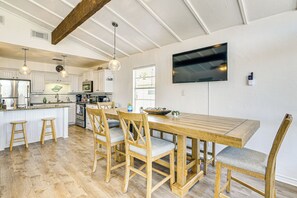 House (3 Bedrooms) | Interior - Walk to Beach: Ocean-view Home w/ Deck in Freeport (Freeport)