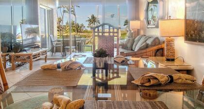 Hotel-zoned OCEAN FRONT GROUND FLOOR! Menehune Shores 121
