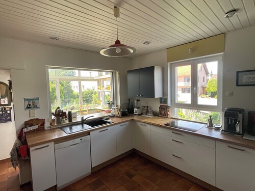 Large character house with wooded garden in Obernai, a small town in Alsace