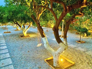 Overnatningsstedets område