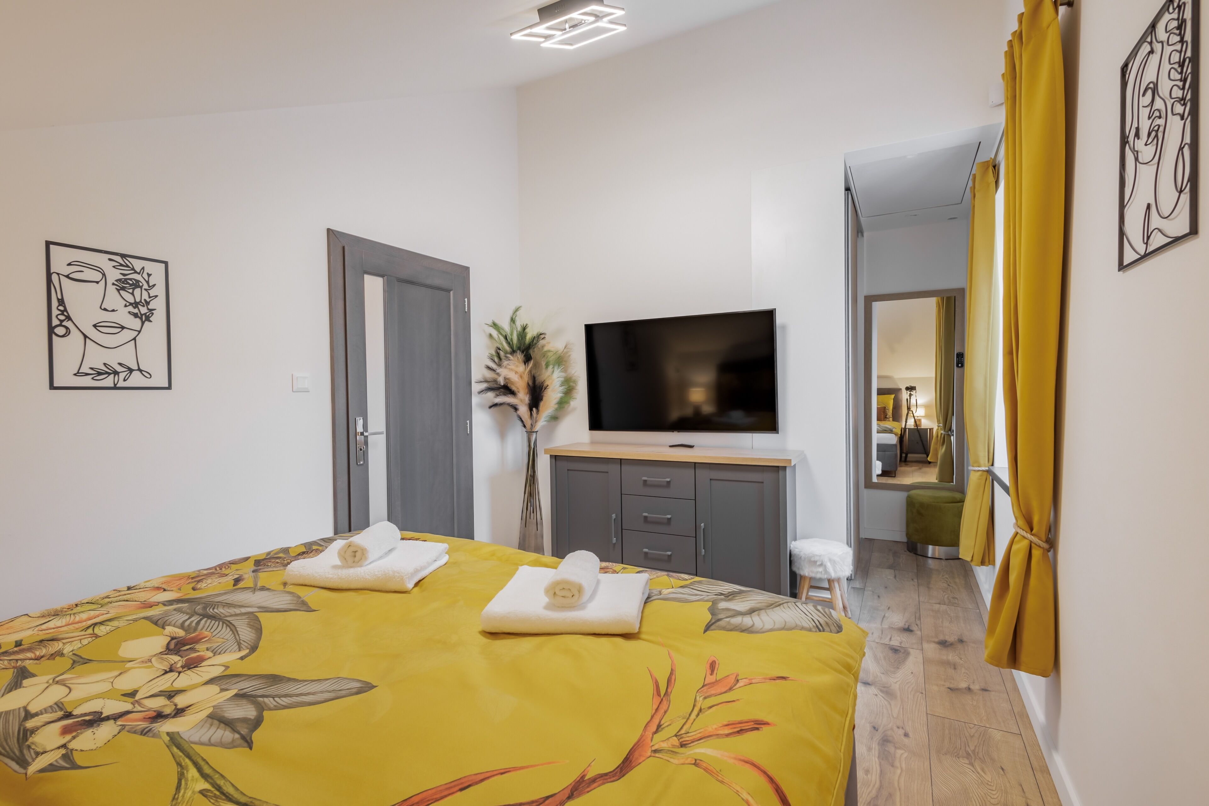 1 Schlafzimmer, Bügeleisen/Bügelbrett, kostenloses WLAN, Bettwäsche