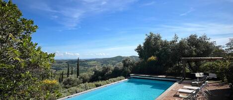 Seasonal outdoor pool