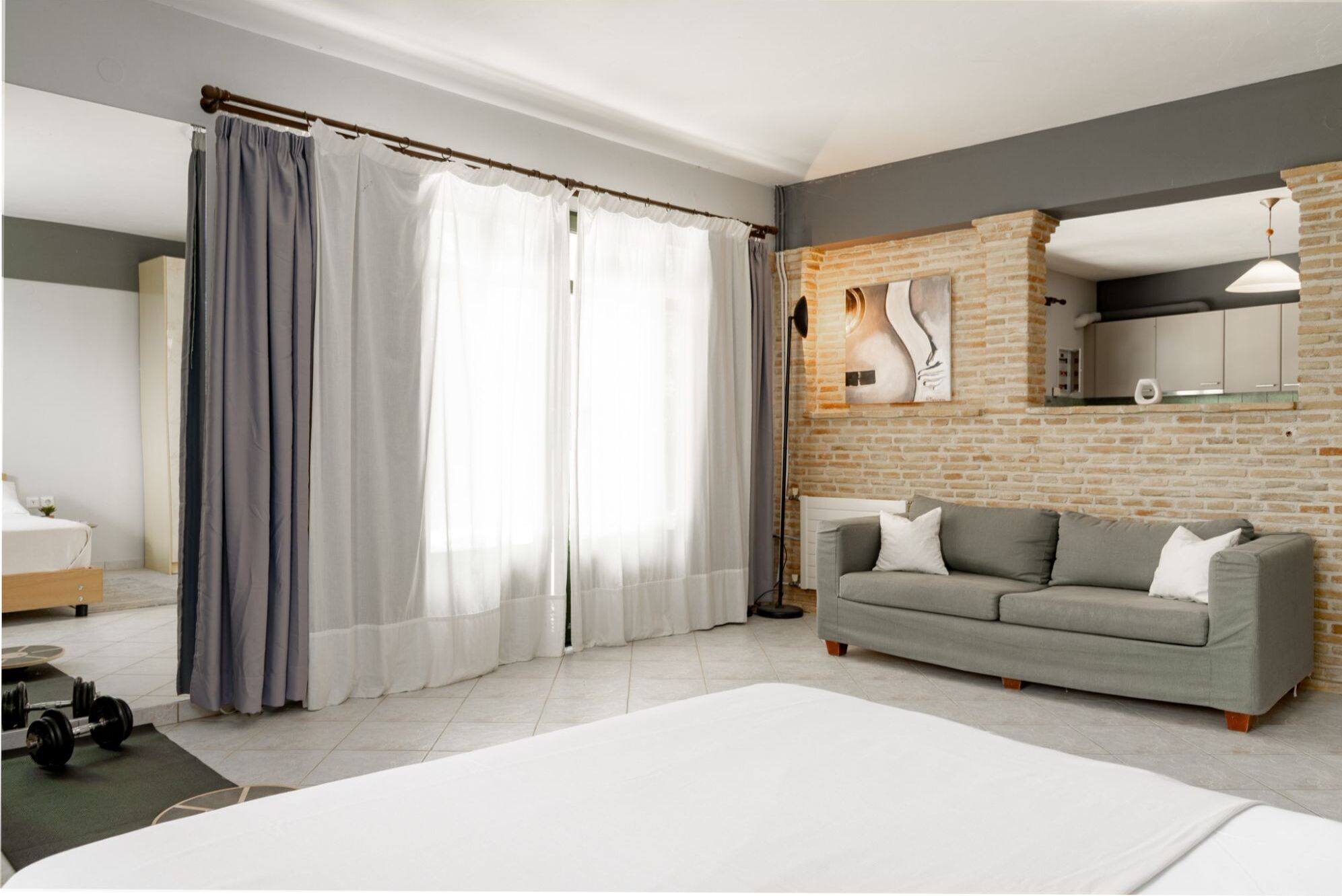 1 bedroom, in-room safe, iron/ironing board, travel cot