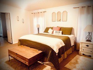 4 bedrooms, iron/ironing board, free WiFi, bed sheets