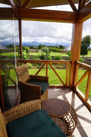 Utsikt fra overnattingsstedet