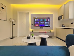 Apartment | Living area - Hometel NRJS B Ruh (Riyadh)