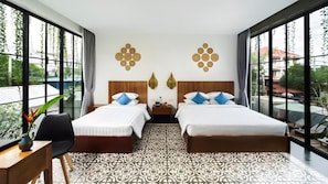 Room, 1 Bedroom, Smoking, Balcony | 1 bedroom - Room-family Suite With Balcony (Siem Reap)