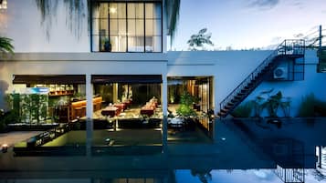 Room, 1 Bedroom, Smoking, Balcony | Pool | Outdoor pool