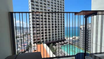Standard Apartment, 2 Bedrooms, Balcony, Ocean View | Balcony view