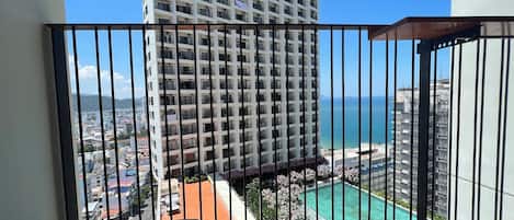 Appartement Standard, 2 chambres, balcon, vue océan | Vue depuis le balcon