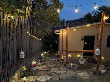 Property grounds. Wonderful studio with WiFi in charming Pecos