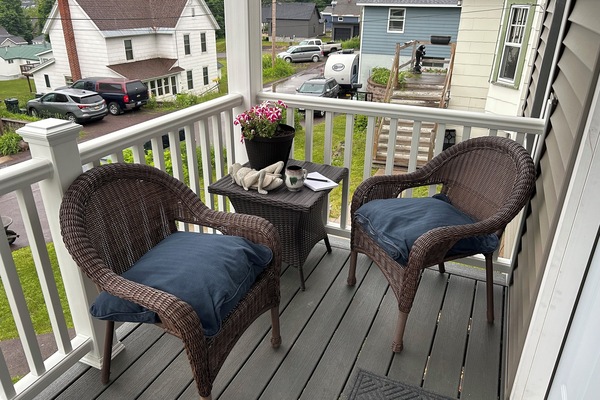 Front porch entry.