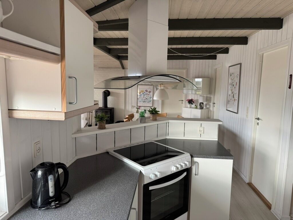 Kjøleskap, ovn, kokeplater og oppvaskmaskin