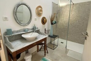 Shower, hair dryer, soap, toilet paper - Exceptional eco-domain (spa&pool) (Le retail)