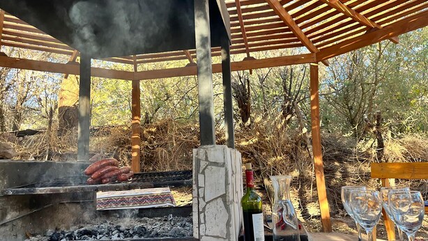 BBQ/picnic Area - Ancestral Mountain Atacama Domos  (San Pedro de Atacama)