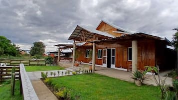 Vista al jardín
