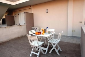 Apartment, 1 Bedroom, Balcony | Outdoor dining - Terrace and Comfort by the sea (Castelsardo)