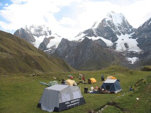 Basic Tent, Patio, Mountain View | Lake view - Huayhuash Hotsprings Trek net price  (Lima)