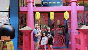 Khu tiếp tân spa
