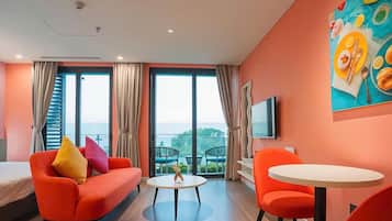 Standard Apartment, Balcony, Beach View | Soundproofing, free WiFi