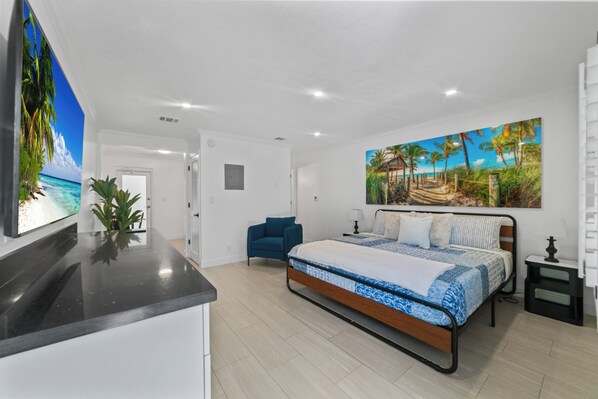 1 bedroom, iron/ironing board, free WiFi, bed sheets