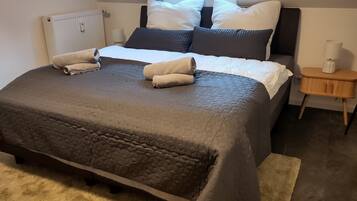 1 bedroom, iron/ironing board, travel crib, free WiFi