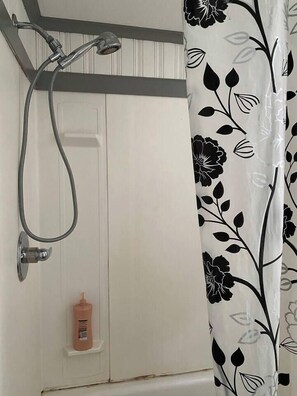 Hair dryer, towels