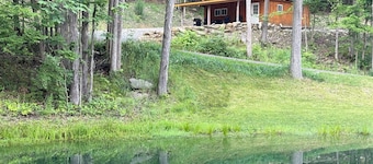Cozy cabin with WiFi and AC in charming Hornell. Riding distance to Tall Pines!