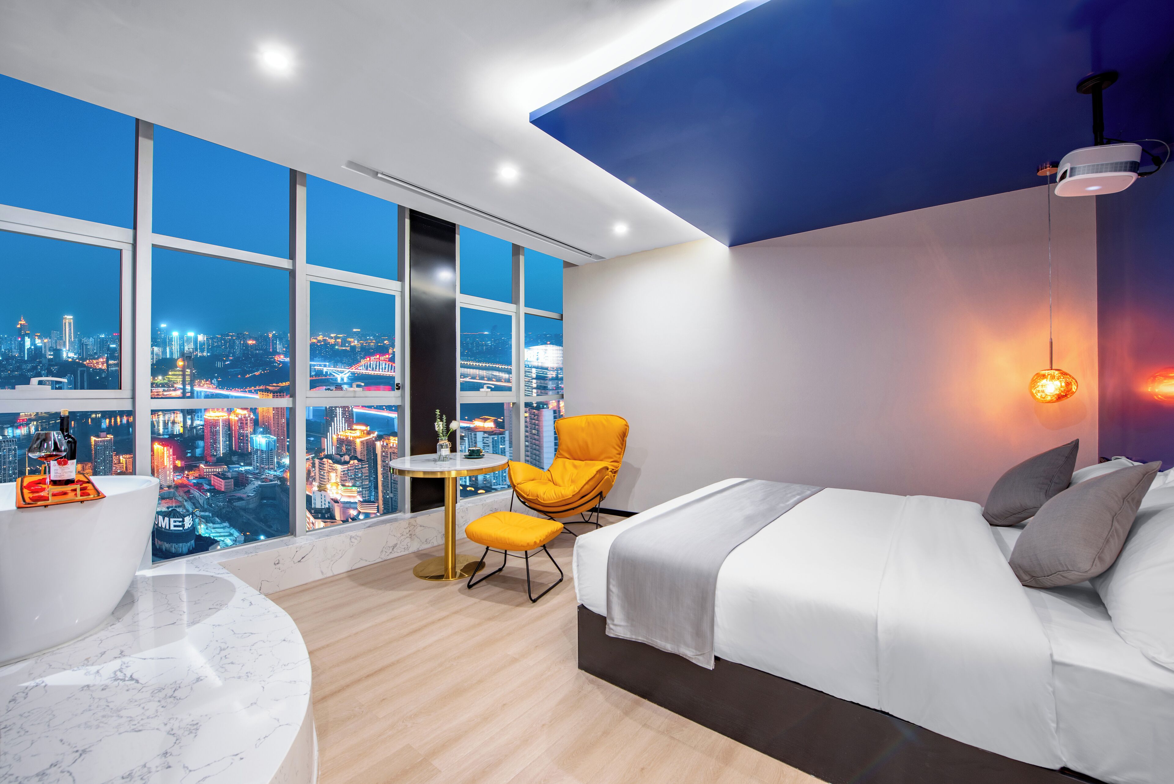 Classic Double Room, Air conditioning, City View | Desk, laptop workspace, free WiFi