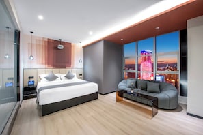 Classic Double Room, Air conditioning, City View | Desk, laptop workspace, free WiFi