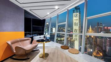 Desk, laptop workspace, free WiFi