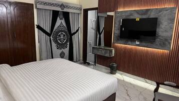 Deluxe-dobbeltværelse | Lydisolering, strygejern/strygebræt, gratis Wi-Fi