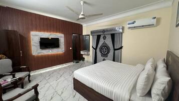 Deluxe-dobbeltværelse | Lydisolering, strygejern/strygebræt, gratis Wi-Fi