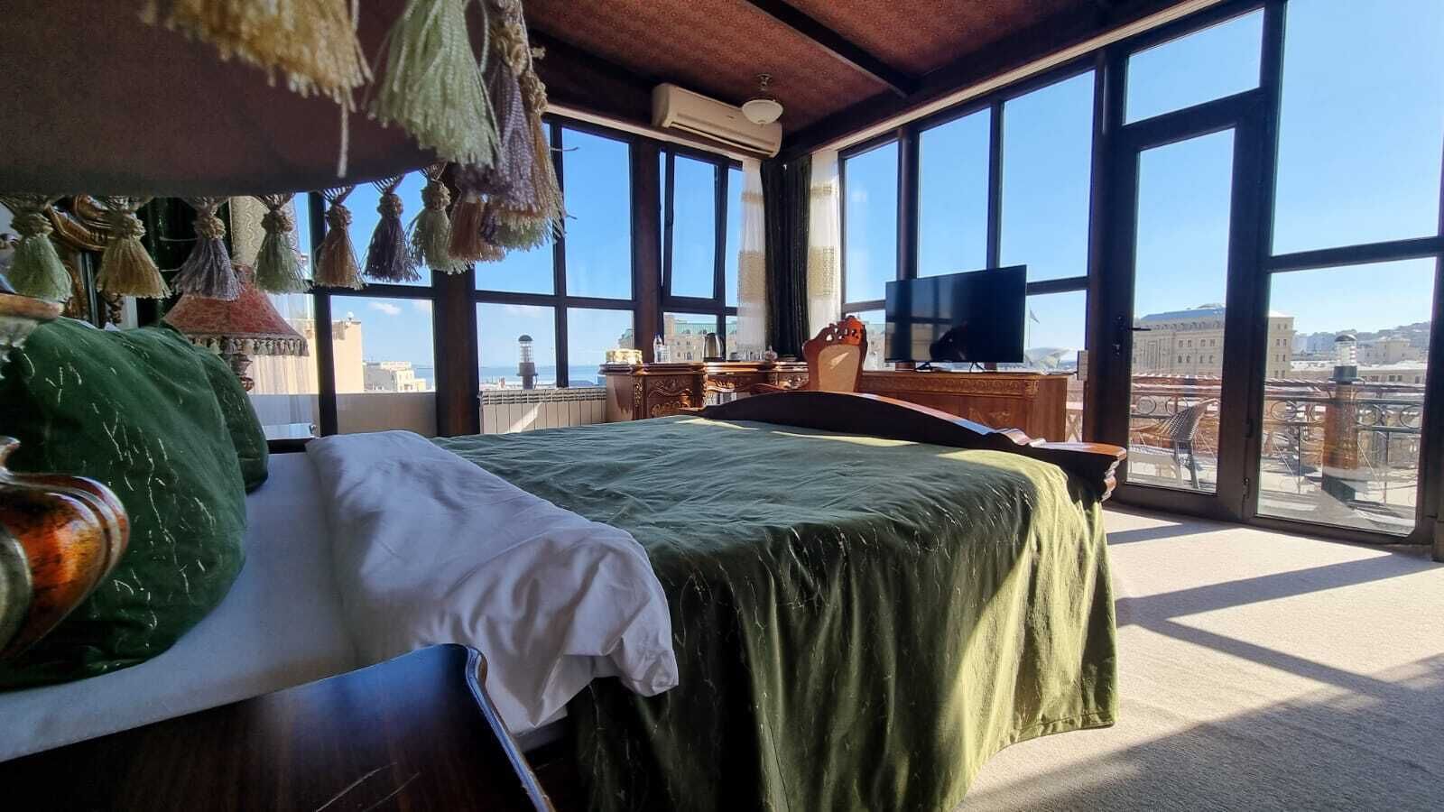 Suíte panorâmica | Vista para a cidade